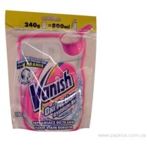 Плямовивідник для білого VANISH OXY WHITE 240 г