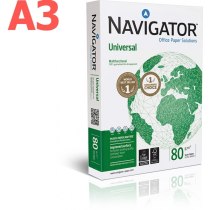 Папір офісний Навігатор А3 80 г/м2, 500 арк, клас А+