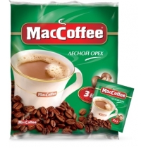 Напиток кофейн MacCoffee Лесной орех сливк и сахар
