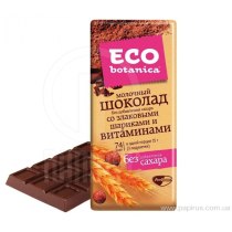 Шоколад молочн РотФронт Eko-botanika со злак.шарик 90г