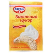 Цукор Dr.Oetker ванільний добавка для випічки 8г