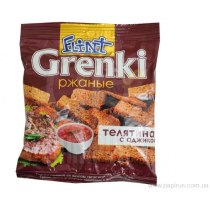 Гренки Флінт со вкусом телятины с аджикой