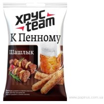 Сухарики ХРУСteam К пенному со вкусом шашлыка