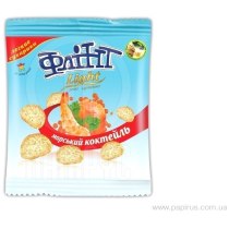 Сухарики Флінт Light морской коктейль
