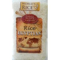 Рис World's rice круглозернистый шлифов.египетский, 1000 гр