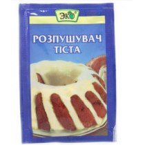 Разрыхлитель Эко теста для выпечки, 18г