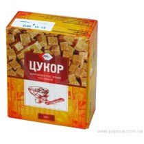 Цукор тростинний АТА коричневий пресований, 500г