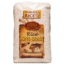 Рис World's rice длиннозернистый, 1000 гр