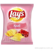 Чипсы Lay's со вкусом краба 71 г