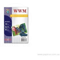 Фотобумага WWM 10x15см, матовая, 180 г/м2, 50 л.