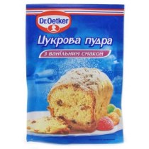 Пудра Dr.Oetker цукрова з ванільним смаком 80г