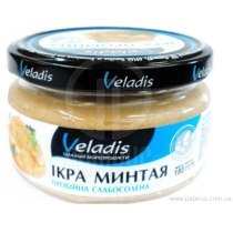 Ікра минтая Veladis пробійна слабосолона 180г