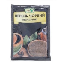 Перець Еко чорний мелений 20г