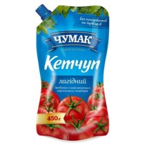 Кетчуп Чумак Лагідний д/п 450г