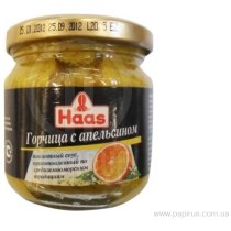 Горчица Haas с апельсином с/б
