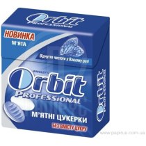 Леденцы Орбит Профешнл Мята 13г