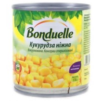 Кукуруза Bonduelle нежная ж/б, 170г