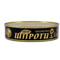 Шпроты Екватор в масле, 160г
