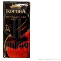 Шоколад Корона екстрачорній 90 г