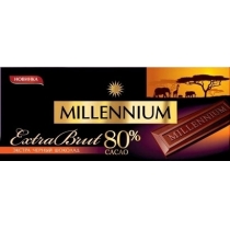 Шоколад чорний Millennium Favorite Brut 80% 100 г