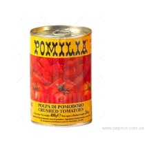 Томаты Pomilia резаные очищенные в собствен.соку