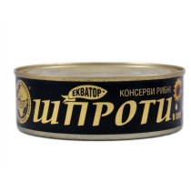 Шпроты Екватор в масле №3, 240г