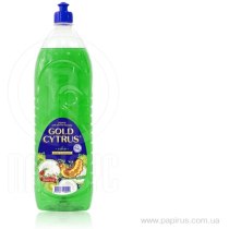 Средство для мытья посуды Зеленый Gold Cytrus 1,5 л