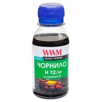 Чернила HP 10/13/14/82, H12/BP, black pigment, 100 г