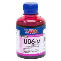 Чернила HP, CANON, LEXMARK, XEROX Universal, U06/M, Magenta, 200г