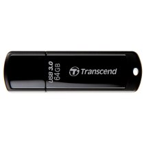 Флеш-пам'ять 64Gb Transcend USB 3.0, чорний