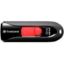 Флеш-пам'ять 32Gb Transcend USB 2.0, чорний