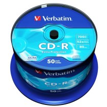 Диск CD-R Verbatim 700 Mb, 50шт, 52x