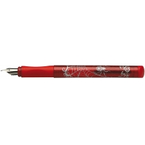 Ручка перова (без картриджа) SCHNEIDER SPIDER, червона
