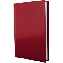 Щоденник датований 2024, FLASH, червоний, А5