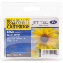 Картридж струменевий JetTec для Epson Stylus C91/T26/TX119 аналог C13T10814A10/C13T09214A10 Black (1