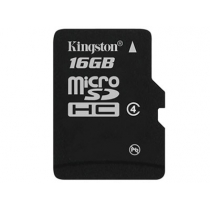 Карта пам'яті microSDHC 16Gb Kingston, кл.4