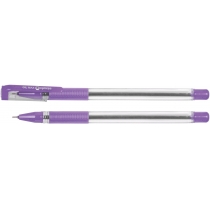 Ручка масляна Optima OIL MAX фіолетова