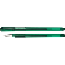 Ручка гелева ECONOMIX TURBO 0,5 мм, пише зеленим