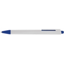 Ручка кулькова ECONOMIX PROMO MILAN. Корпус синій, пише синім.