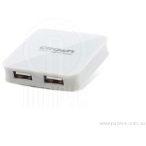 Концентратор CROWN USB HUB CMCR-009 цвет белый