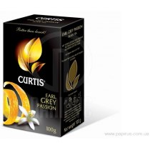 Чай CURTIS Эрл Грей Пэшн ??100 г черный, цейлонский, байховый, листовой, со вкусом бергамота
