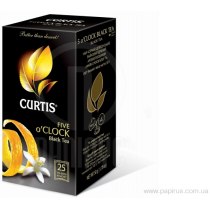 Чай CURTIS 5 o'Clock Black Tea 25 шт х 2 г черный цейлонский со вкусом бергамота