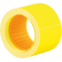 Этикетки-ценники Economix 50х40 мм желтые (100 шт./рул.), E21310-05