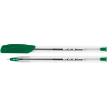 Ручка масляна Optima TRIPLEX зелена