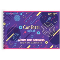 Альбом для рисования на спирали "Romantic Moments", 40 листов, 100 г/м2