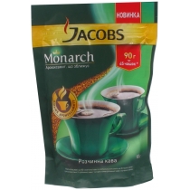 Кава розчинна Jacobs Monarch економ пак., 90г