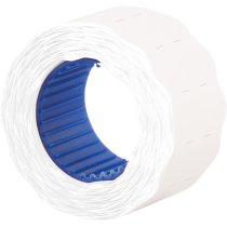 Етикетки-цінники фігурні Economix 26х12 мм білі (500 шт. / рул.), E21304-14