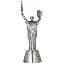 Статуэтка "Родина мать", алюминий, 21*6 см, подарочная упаковка