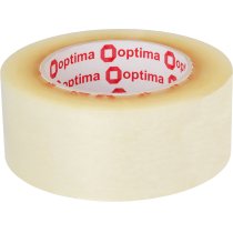 Стрічка клейка пакувальна (скотч) Optima, прозора, 48мм*160м