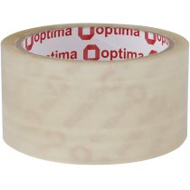 Стрічка клейка пакувальна (скотч) Optima Extra, прозора, 48мм*35м